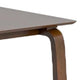 Iken Dining Table | 71’’ Rectangular Top in Walnut Brown Solid Wood BM342325