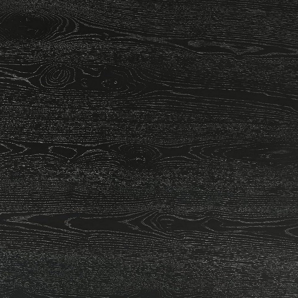 Kily Side End Table | Cone Pedestal Base | 20" Round Top in Black