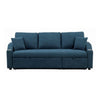Rily Sleeper Sectional Sofa with Pull Out Bed and 2 Pillows | Blue BM342334