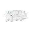 Dily Sleeper Sectional Sofa with Pull Out Bed and 2 Pillows | Gray