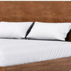 Roma Full Size Bed w Panel Headboard | Transitional Walnut Brown Solid Wood BM342357