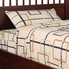 Resy Twin Size Bed | Slatted Headboard & Side Drawers | Cherry Brown