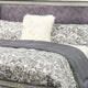 Laine Full Bed | Glam Crystal Acrylic Trim | Gray Fabric Upholstered BM342442