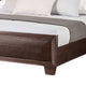 Nitz King Bed | Paneled Headboard with Beveled Fronts | Espresso Brown Wood BM342445