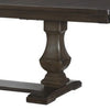 Kely Extendable Dining Table | 76-94’’ Dark Brown Top | Trestle Base BM342449