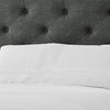 Sya Full Size Bed w Tufted Headboard | Underbed Storage | Dark Gray BM342468
