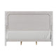 Thorne Queen Bed | Panel Design | Rounded Edges | White Oak Wood BM342487
