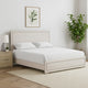 Thorne Queen Bed | Panel Design | Rounded Edges | White Oak Wood BM342487
