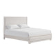 Thorne Queen Bed | Panel Design | Rounded Edges | White Oak Wood