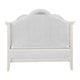 Calpan Full Storage Bed | White Upholstery | Solid Wood | Tufted Design BM342529