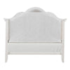 Calpan Twin Storage Bed | White Upholstery | Solid Wood | Tufted Design BM342530