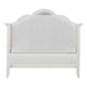 Calpan Twin Storage Bed | White Upholstery | Solid Wood | Tufted Design BM342530