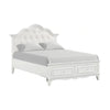 Calpan Twin Storage Bed | White Upholstery | Solid Wood | Tufted Design