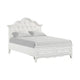 Calpan Twin Storage Bed | White Upholstery | Solid Wood | Tufted Design