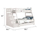 Ellon Twin over Full Bunk Bed | White Solid Wood | Storage Drawers BM342538
