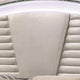 Sam King Bed w LED Lights | Storage | White Tufted Faux Leather