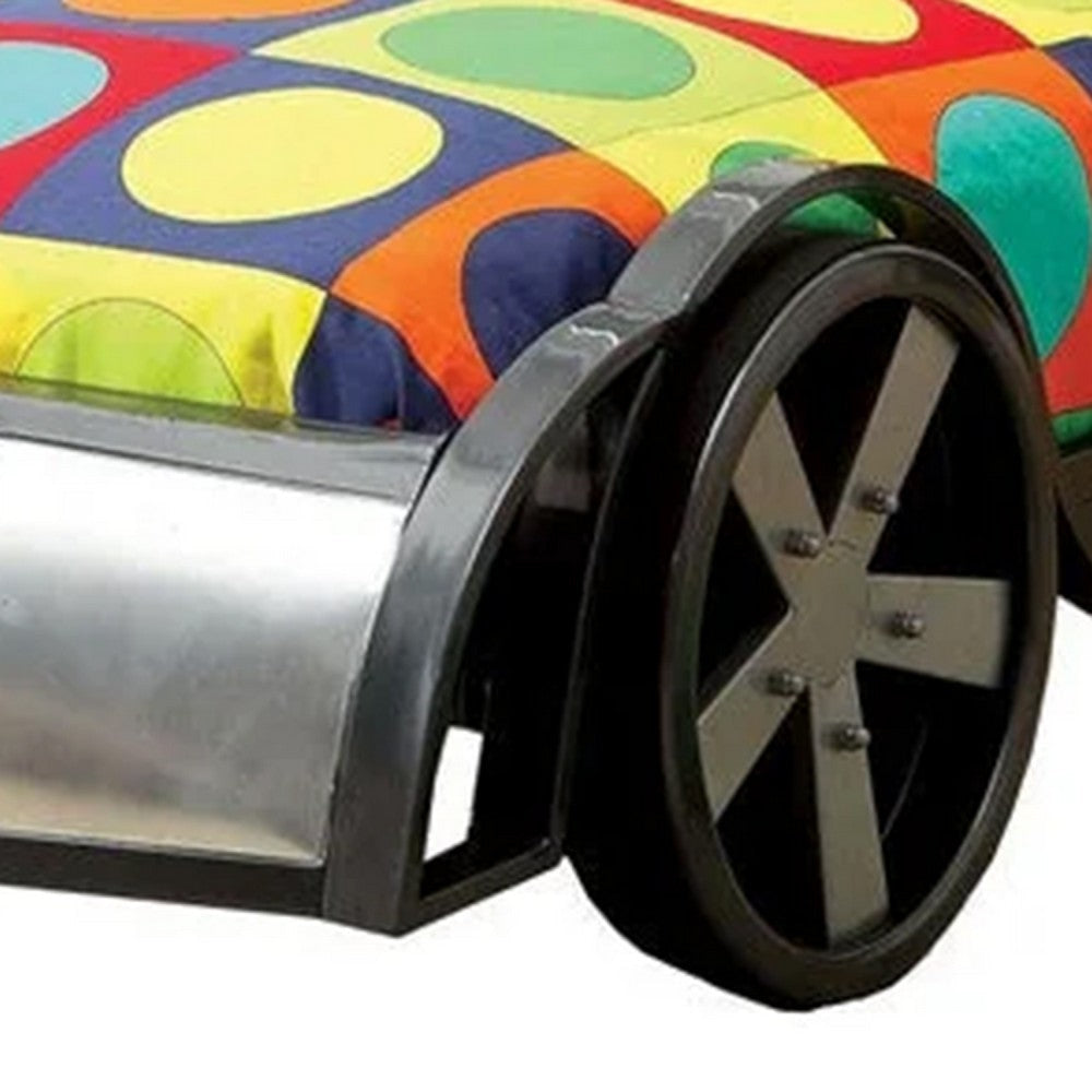 Gatsy GT Race Car Kids Full Bed with Headboard Shelf BM342547