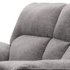 Josy Manual Recliner Loveseat w Console | Light Gray Fabric | 77’’ BM342551