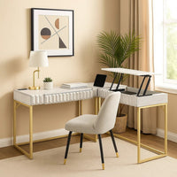 Antique White, Gold