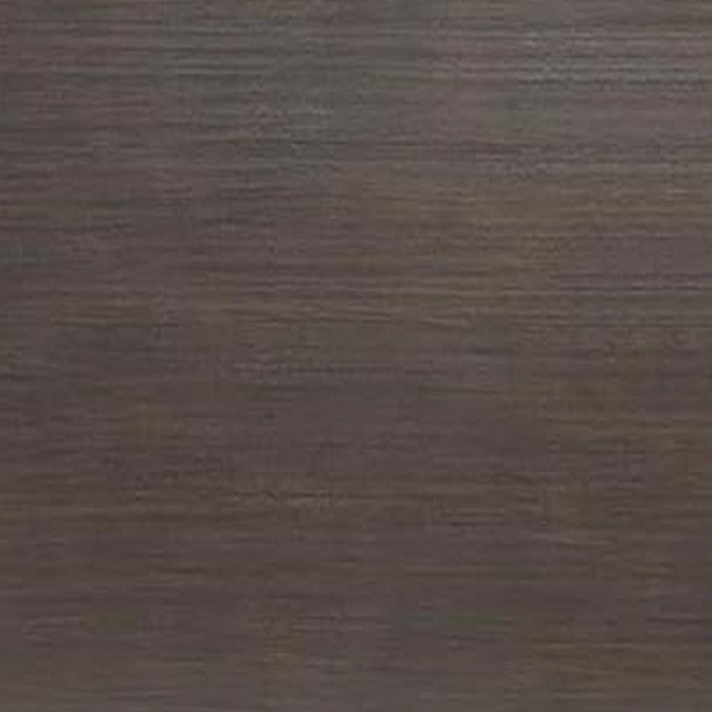 Fredie Corner Desk w Lift-Top USB Port | Gold Frame | Walnut Brown
