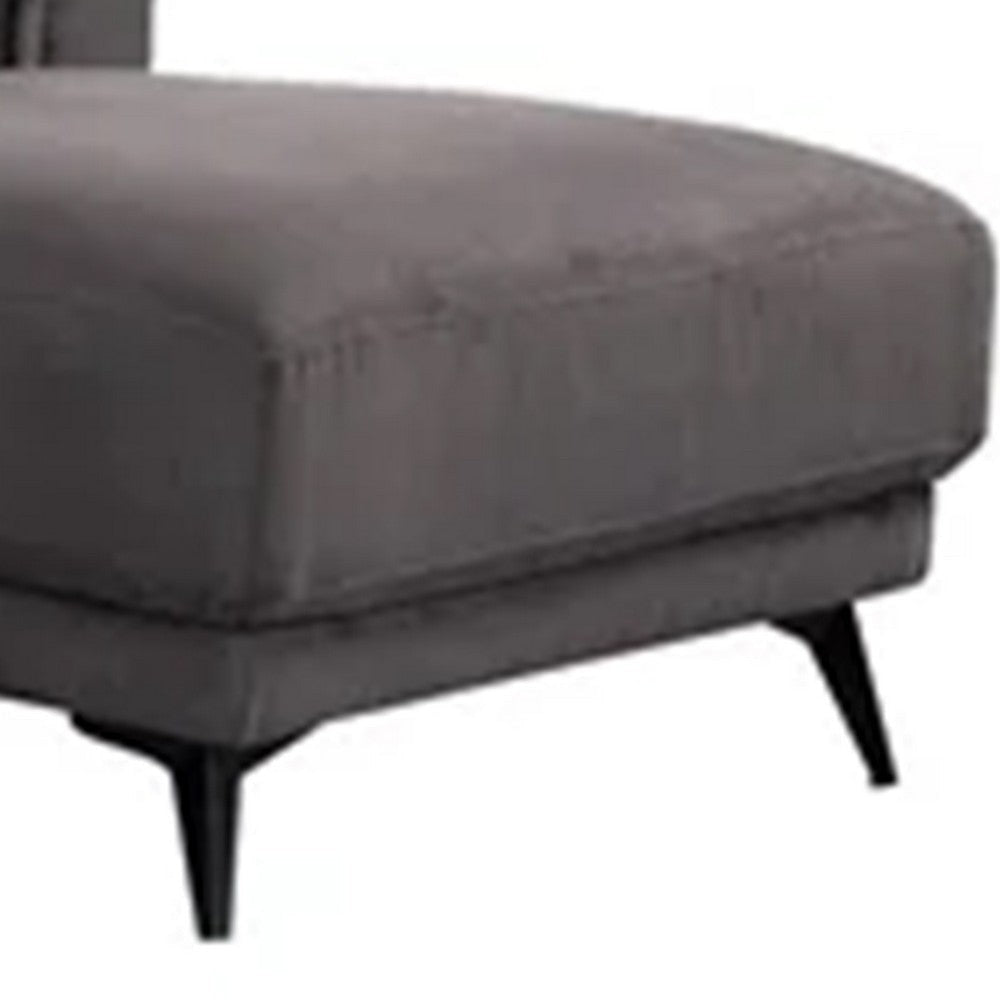 Panie Sectional Sofa | Adjustable Headrests | Gray Fabric | 125’’ BM342575