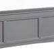 Lile Twin Bed w Crown Moulding | Storage Drawers | Gray Solid Wood BM342596