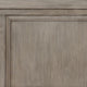 Ava Queen Bed w Footboard Storage & Bun Feet | Gray Solid Wood BM342607