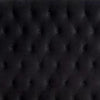 Rozy Queen Bed w Wingback Headboard | Nailhead Trim | Black Upholstery BM342612