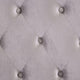 Rozy Queen Bed w Wingback Headboard | Nailhead Trim | Gray Upholstery BM342613