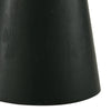 Toty Dining Table | 59’’ Round Top | Modern Cone Pedestal Base | Black BM342622