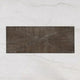 Asten Dining Table | 70" White Marble Top | Walnut Brown Plinth Base