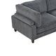 Fera Modular Sectional Sofa w Adjustable Back in Gray Corduroy | 89’’ BM342632