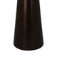Plant Stand Accent Table | Bronze Metal | White Marble Top | 23"