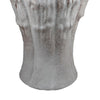 Decorative Vase | Gray Ceramic | Rustic Weathered Finish | 23" Tall