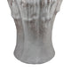 Decorative Vase | Gray Ceramic | Rustic Weathered Finish | 23" Tall