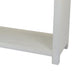 Jack Console Table | White Wood | 3 Drawers & Bottom Shelf | 47"
