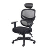 Samy Multi-Function Task Chair | Headrest | Black Mesh | SereneSoft Padding BM344436