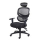 Samy Multi-Function Task Chair | Headrest | Black Mesh | SereneSoft Padding BM344436