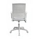 Commercial Rolling Task Chair | Gray Mesh | Foam Seat | Fixed Nylon Arms BM344438