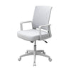 Commercial Rolling Task Chair | Gray Mesh | Foam Seat | Fixed Nylon Arms BM344438