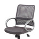 Toi Rolling Task Chair | Charcoal Gray Mesh | Pewter | Adjustable BM344440