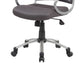 Toi Rolling Task Chair | Charcoal Gray Mesh | Pewter | Adjustable BM344440
