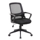 Rolling Task Chair | Black Mesh | Tilt Tension & Spring Tilt | Loop Arms BM344442