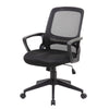 Rolling Task Chair | Black Mesh | Tilt Tension & Spring Tilt | Loop Arms BM344442