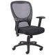 Lene Everyday Task Chair | Black CaressoftPlus Vinyl | Adjustable Arms BM344443