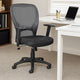 Lene Everyday Task Chair | Black CaressoftPlus Vinyl | Adjustable Arms BM344443
