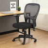 Lene Everyday Task Chair | Black CaressoftPlus Vinyl | Adjustable Arms BM344443
