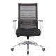 Zara Rolling Task Chair | Black Mesh | Aluminum Synchro-Tilt Mechanism BM344444