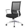 Zara Rolling Task Chair | Black Mesh | Aluminum Synchro-Tilt Mechanism BM344444