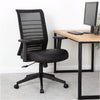 Zara Rolling Task Chair | Black Mesh & Antimicrobial Vinyl | Synchro-Tilt BM344445